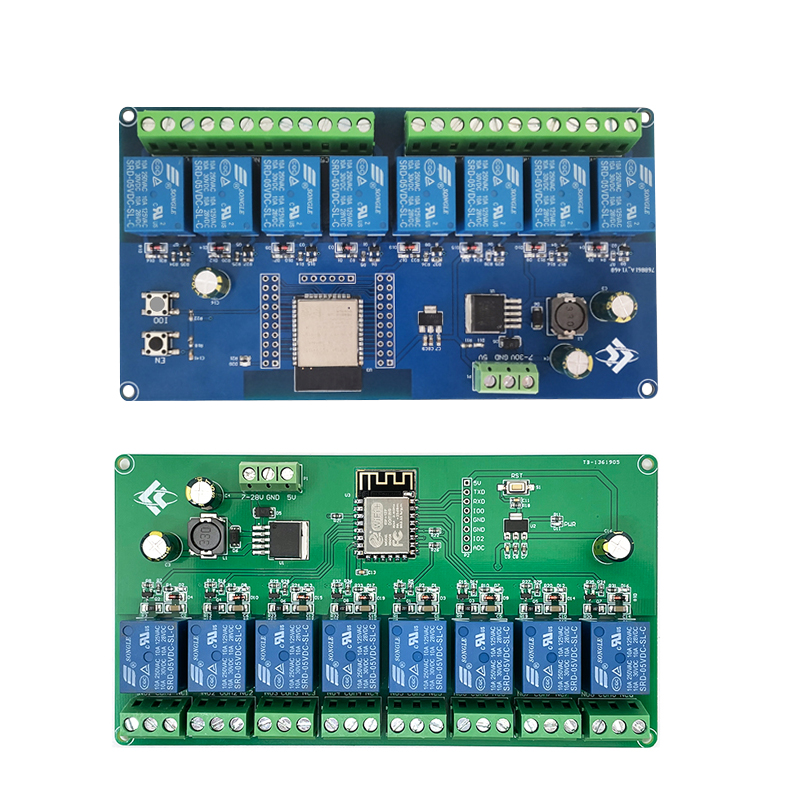 Doit Esp32 - ESP8266 / ESP32 WIFI 8-kanaals relaismodule