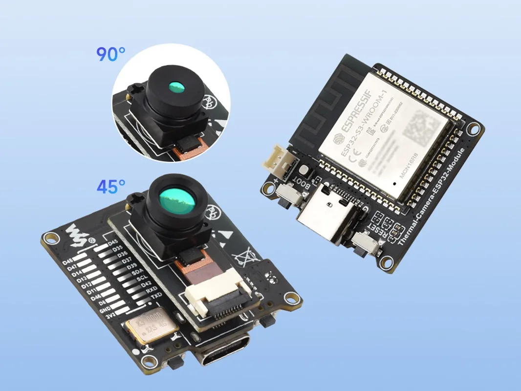 Doit Esp32 - ESP32-S3 IR-thermografische cameramodule, Type-C-poort, 80×62 pixels,