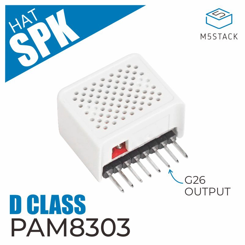 M5Stack Core2 - M5Stack officiële M5StickC luidsprekerhoed (PAM8303)