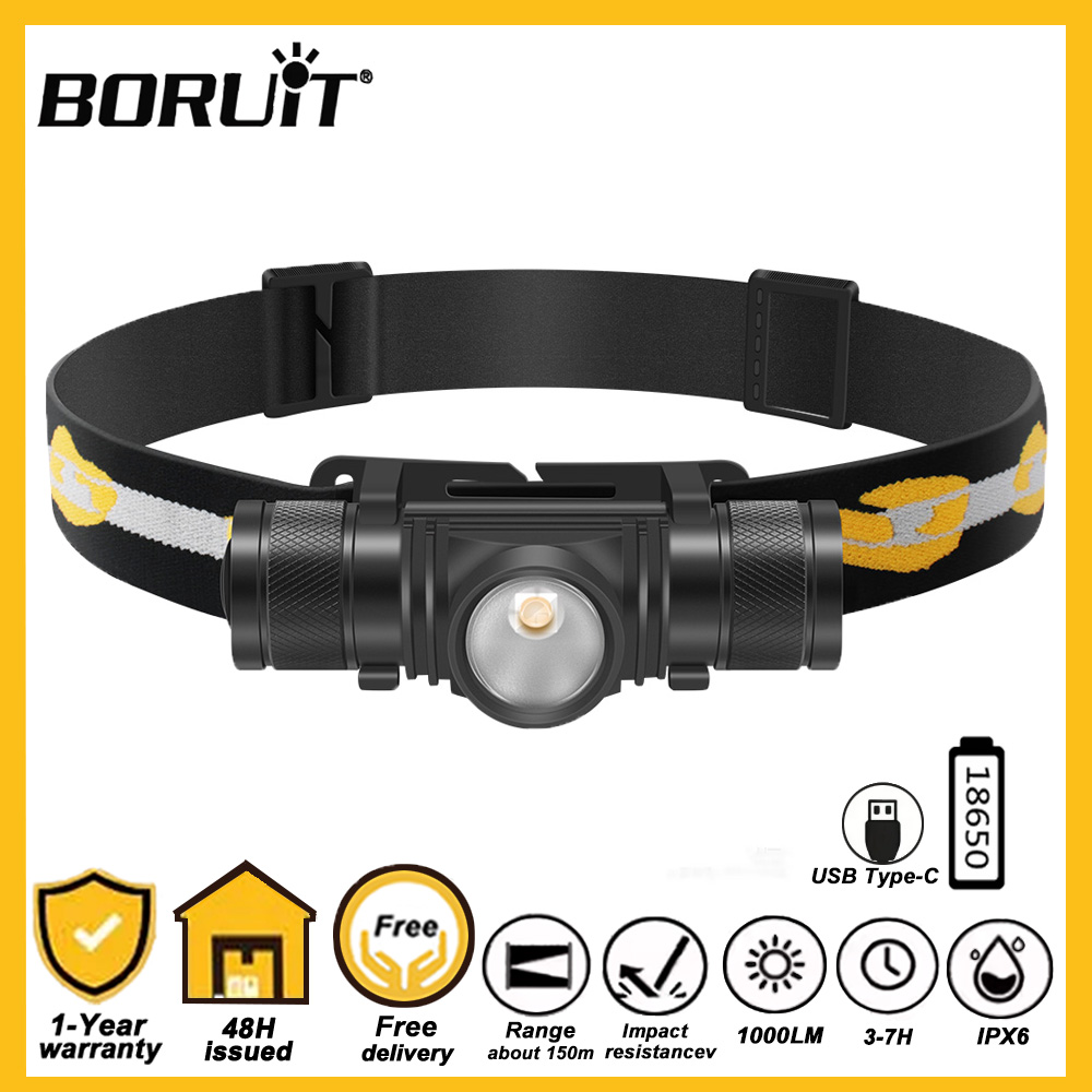 Lolin D32 - BORUiT D10 LED-koplamp 18650 Batterij Type-C