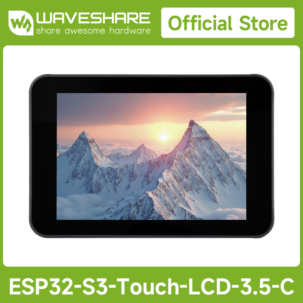 Waveshare Esp32 - Waveshare ESP32-S3 3,5 inch capacitief touchscreen