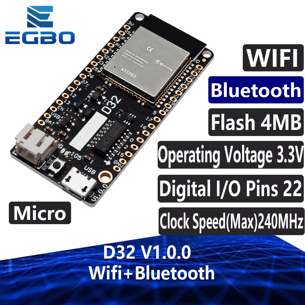 Lolin D32 - EGBO Voor LOLIN D32 V1.0.0-Wifi +