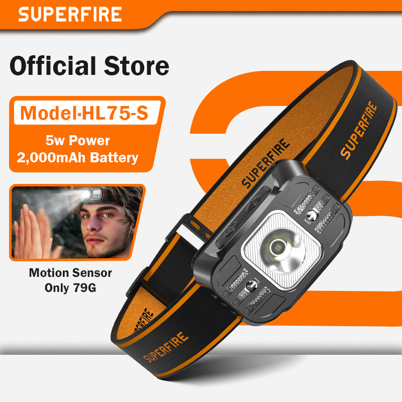 Lolin D32 - SUPERFIRE Mini LED USB C Oplaadbare