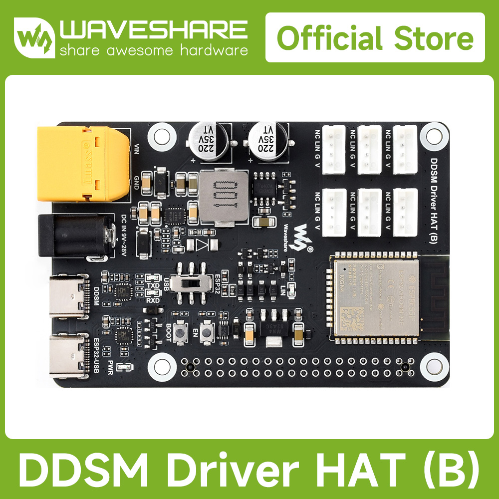 Waveshare Esp32 - Waveshare Direct Drive Servomotor Driver Board