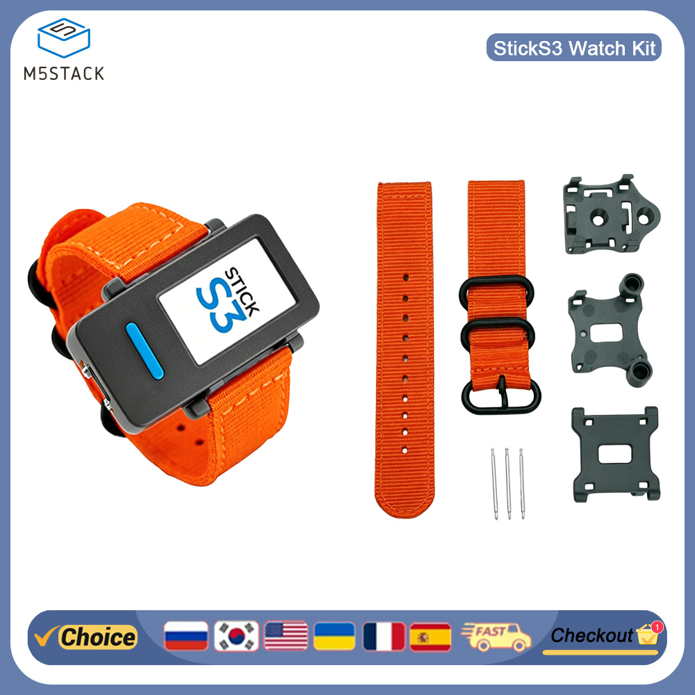 Ttgo T Watch - M5Stack horlogeband accessoirekitbundel met M5StickS3 nylon