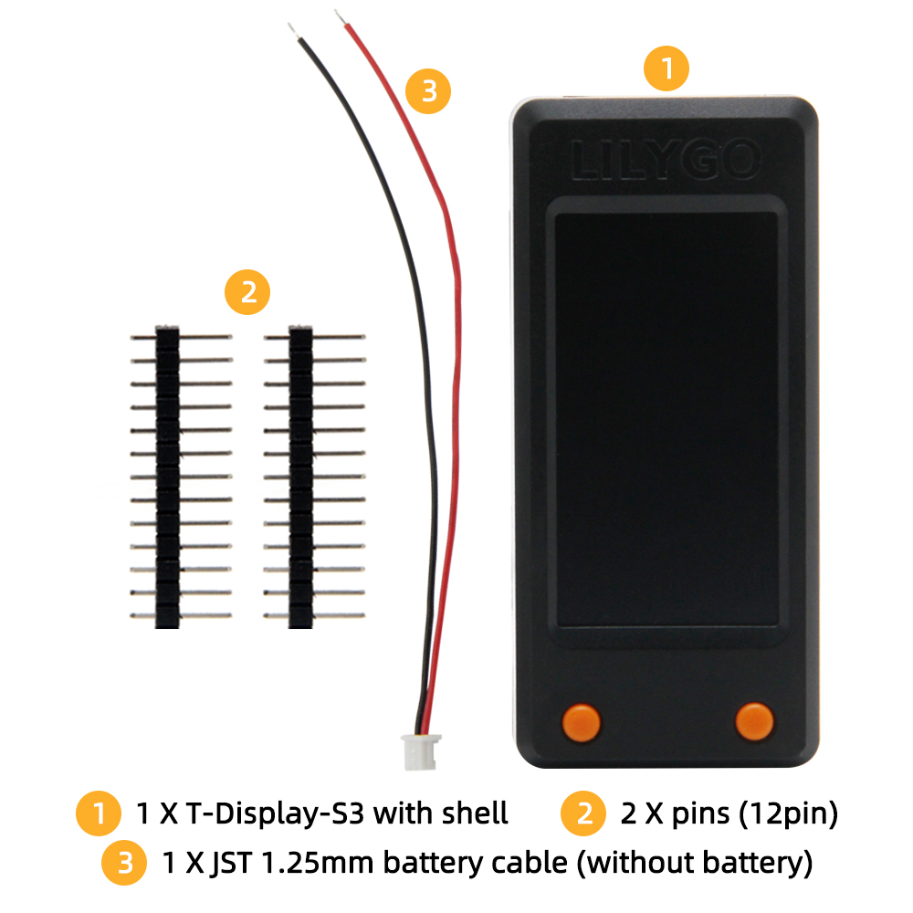 Ttgo Tdisplay - TTGO T-Display-S3 1,9 inch IPS TFT