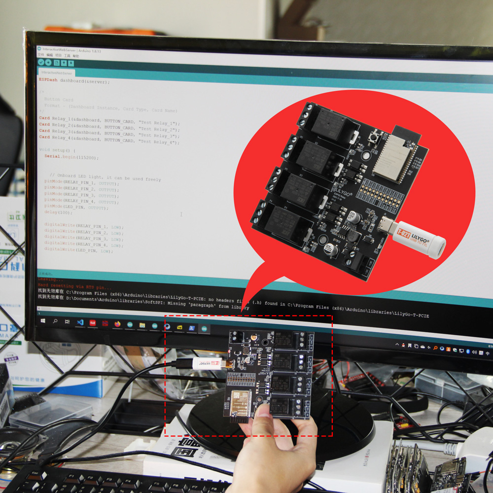 LILYGO® TTGO T-Relay ESP32 Dra - Ttgo Tdisplay recensie en prijs