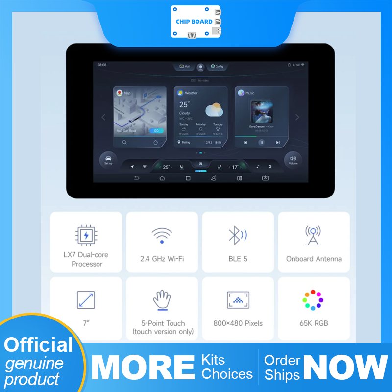 Waveshare ESP32-S3 7-inch capa - Lolin S3 recensie en prijs