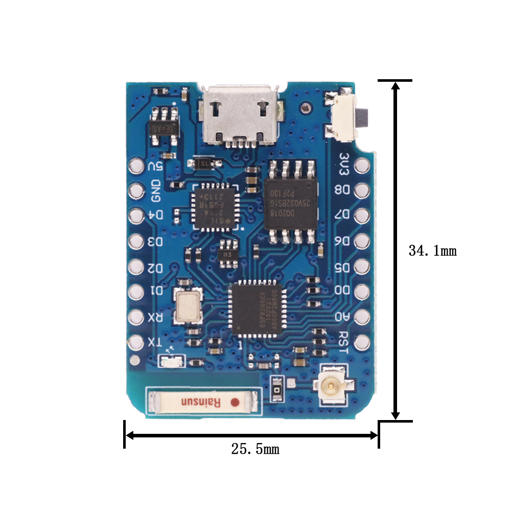 Wemos D1 Mini Pro V3.0 Nodemcu - D1 Mini Pro recensie en prijs