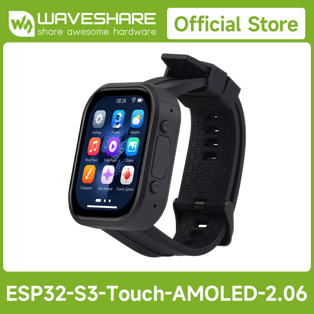 Waveshare ESP32-S3 2,06 inch A - Waveshare Esp32 recensie en prijs