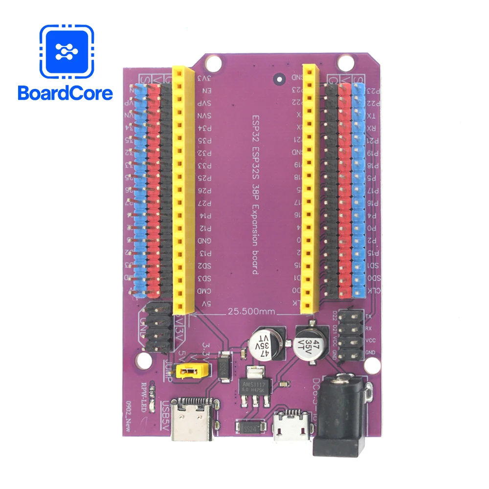 ESP32S 38Pin Uitbreidingskaart - Nodemcu 32S recensie en prijs