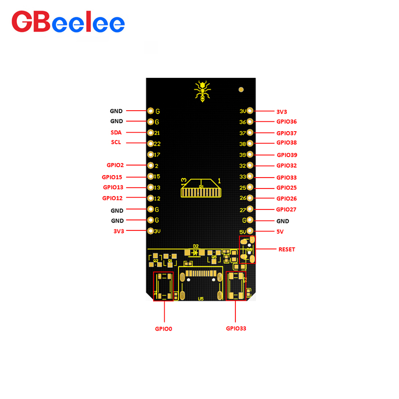 2PCS GBeelee BL-MZ-A009 TTGO T - Ttgo Tdisplay recensie en prijs