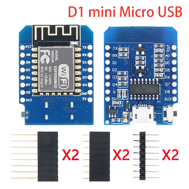 Micro USB/Type-C USB WeMos D1  - Nodemcuv2 recensie en prijs