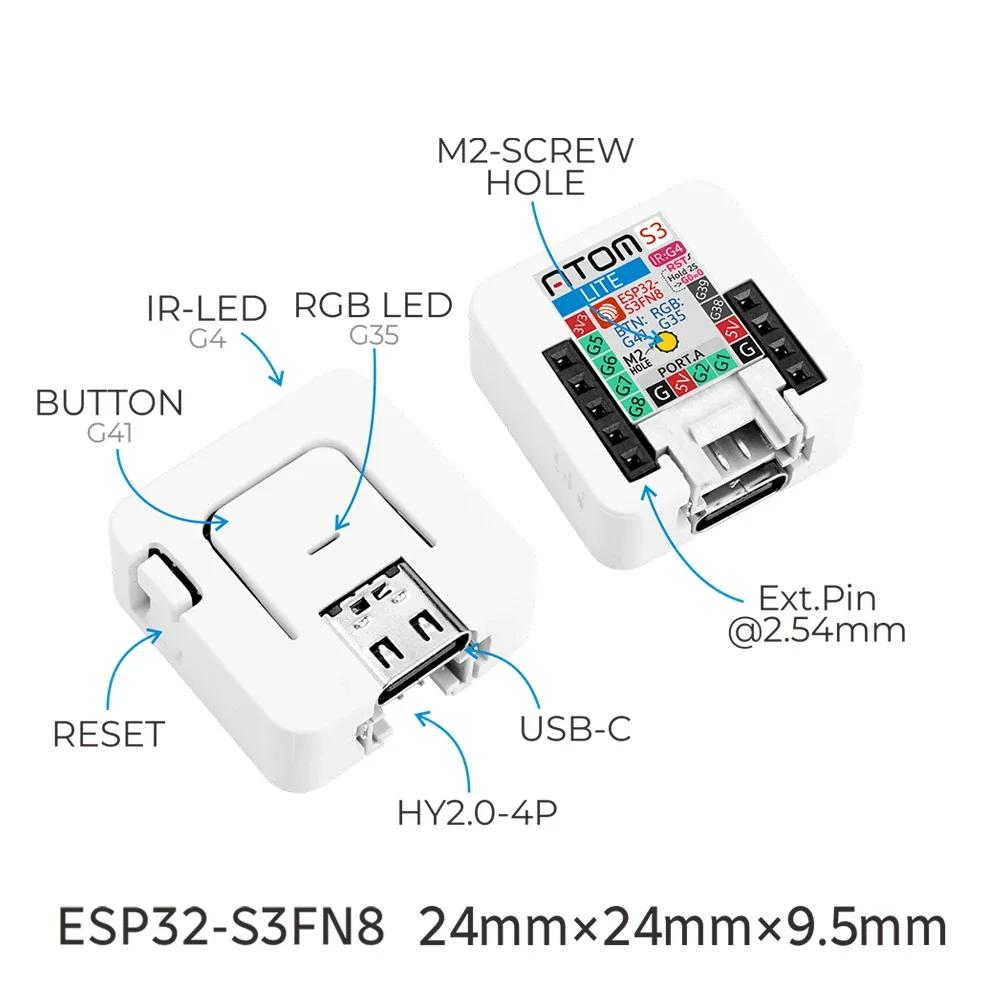 M5Stack AtomS3-Lite ESP32-S3 o - Doit Esp32 recensie en prijs