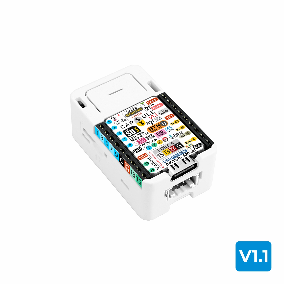 M5Stack Officiële Capsule Kit  - M5Stack recensie en prijs