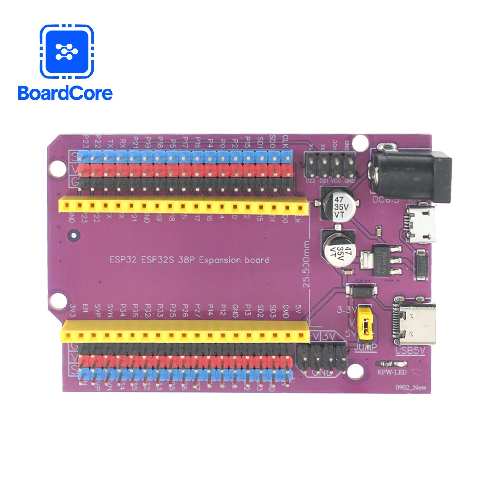 38Pin Uitbreidingskaart Module - Nodemcu 32S recensie en prijs