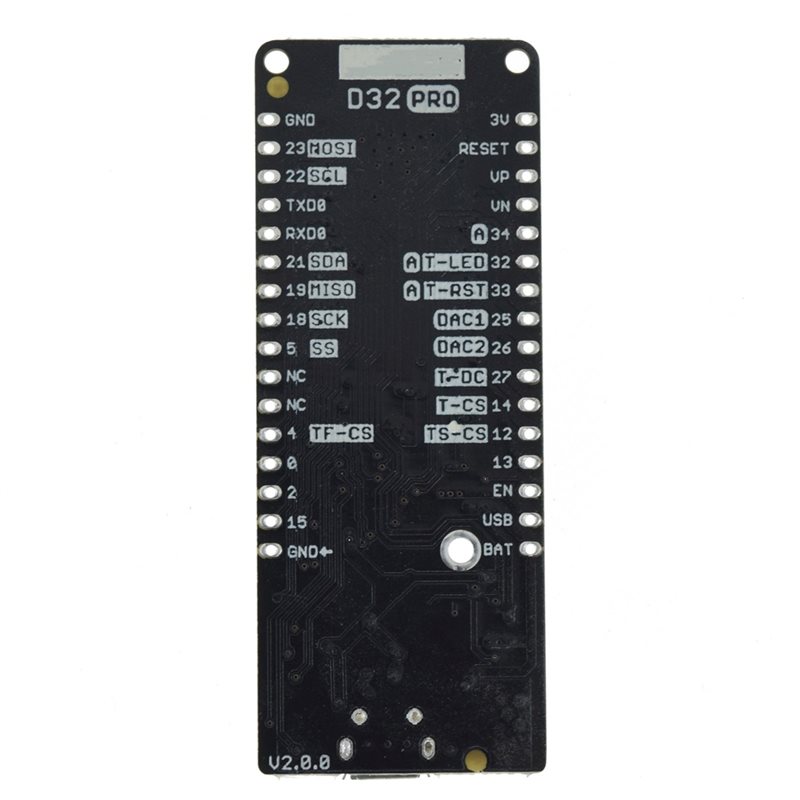 Ingenious-D32 Pro V2.0.0-bord  - Lolin D32 recensie en prijs