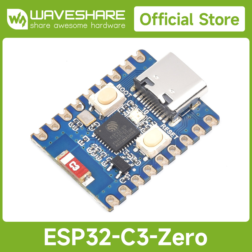 Waveshare ESP32-C3 Zero Mini-o - Waveshare Esp32 recensie en prijs