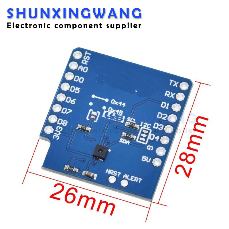 SHT30 Shield voor WEMOS D1 min - Wemos D1 Mini recensie en prijs