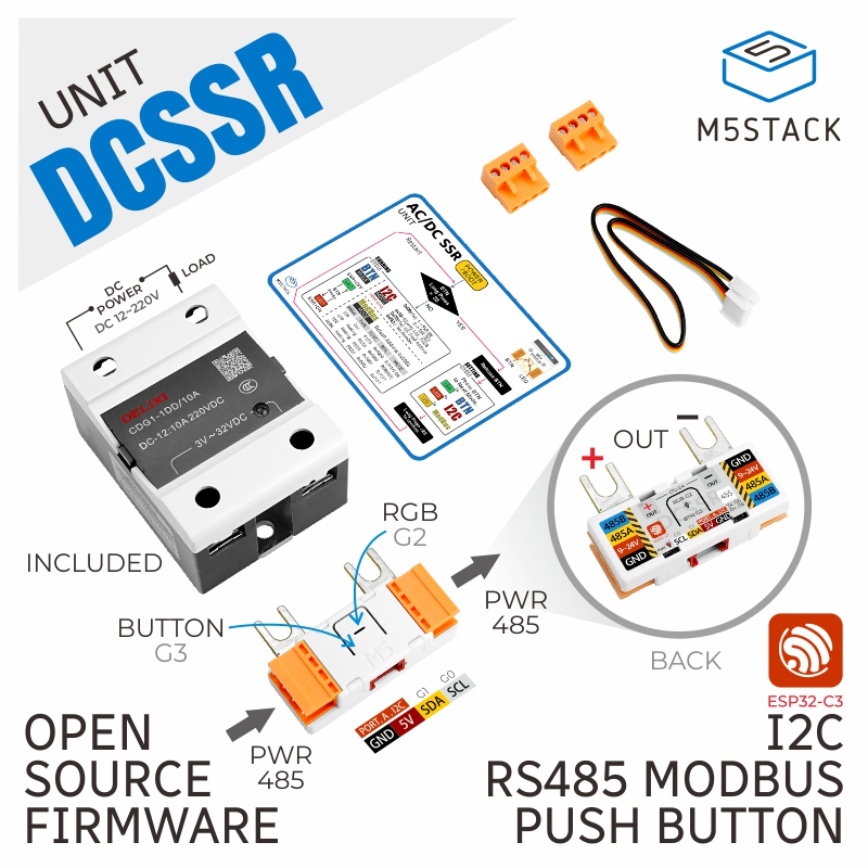 M5Stack officiële eenfasige DC - M5Stack recensie en prijs