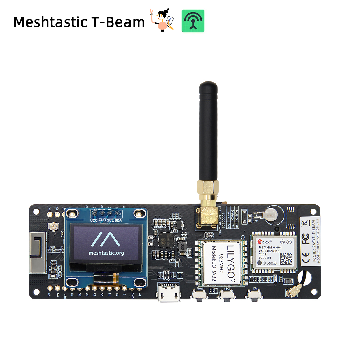 LILYGO® TTGO Meshtastic T-Beam - Ttgo Tdisplay recensie en prijs