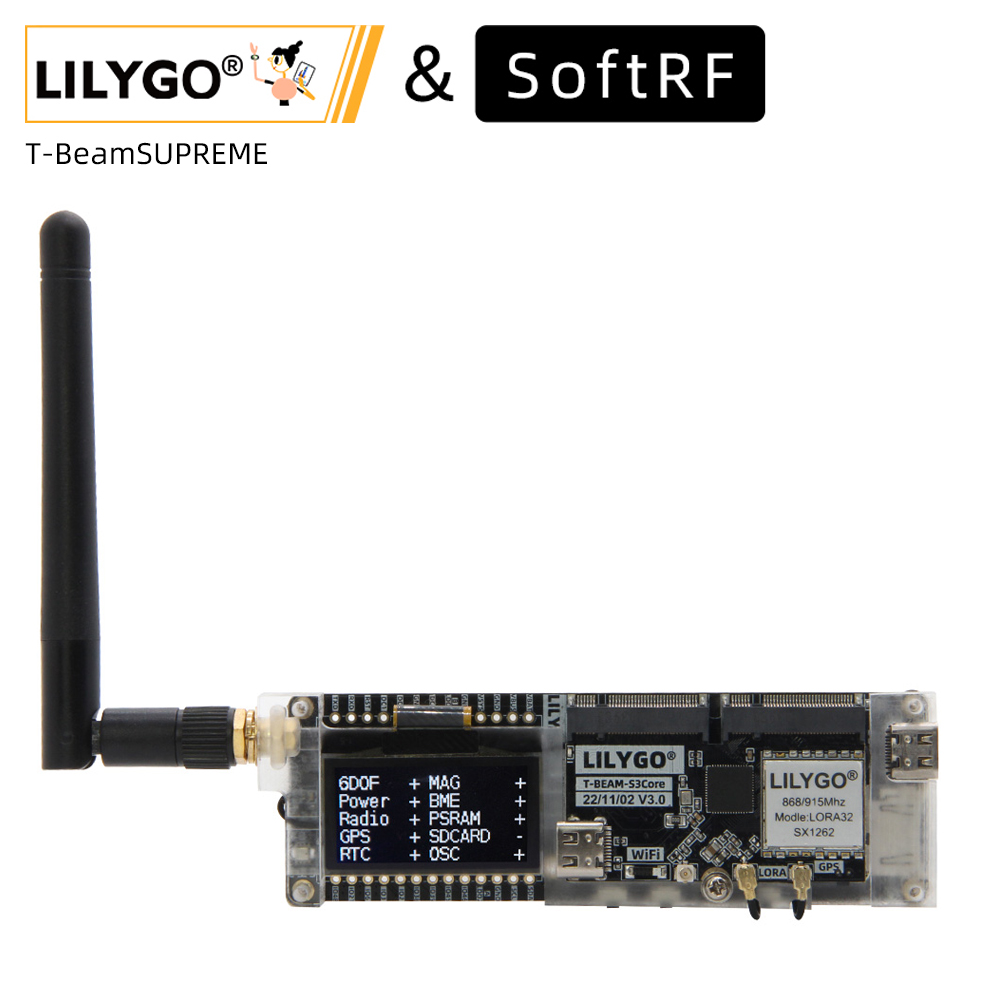LILYGO® SoftRF T-Beam SUPREME  - Lolin S3 recensie en prijs