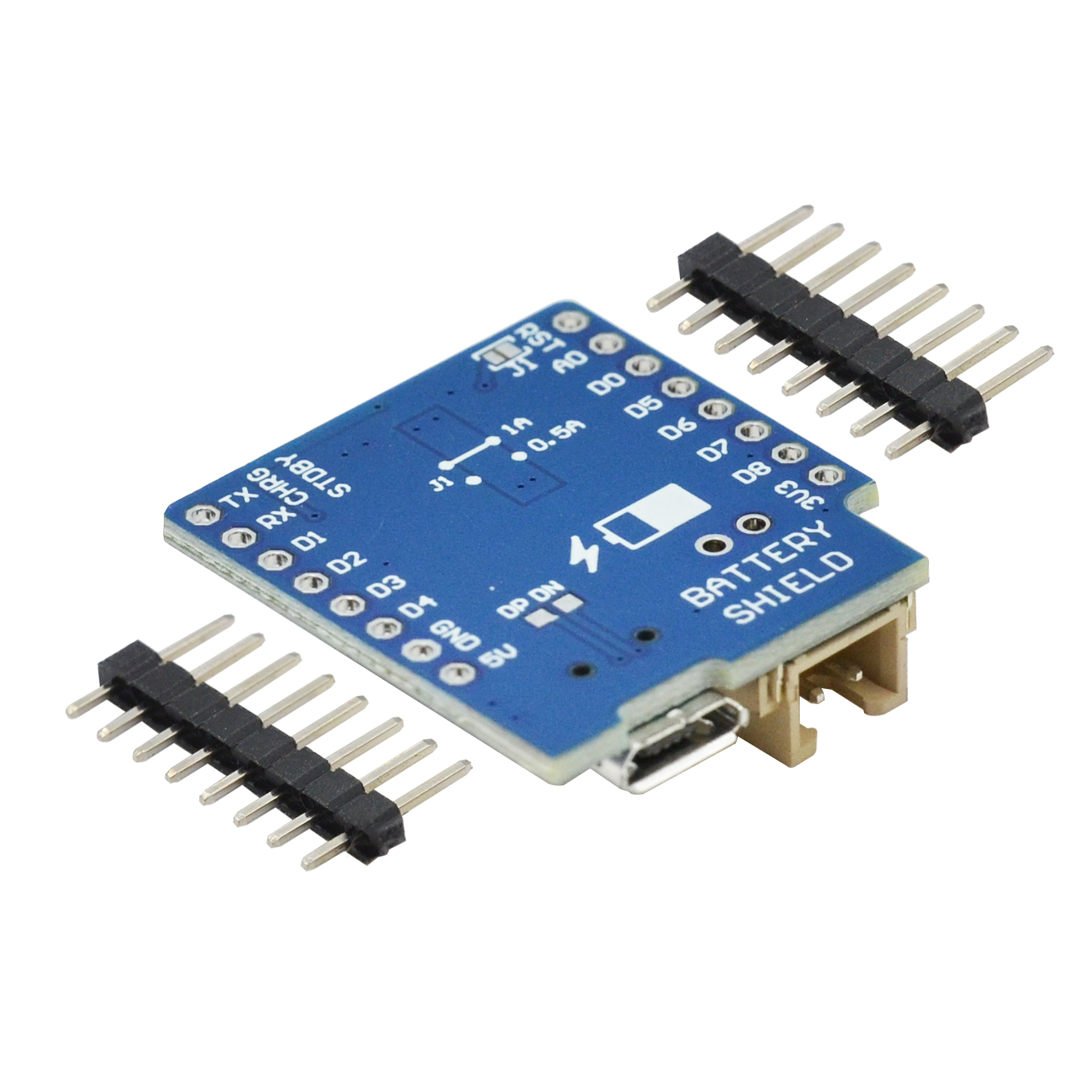 Batterijschild voor WEMOS D1 m - Wemos D1 Mini recensie en prijs