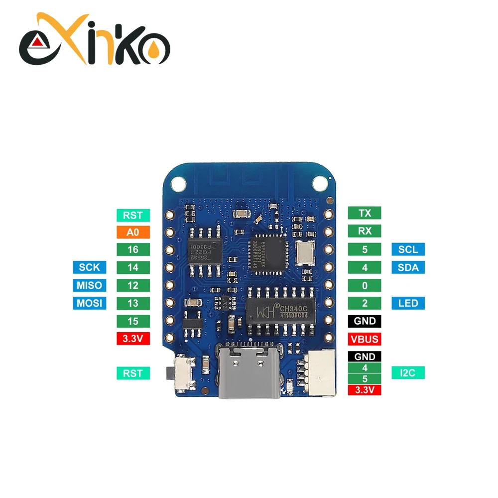 1/5/10PCS WeMos D1 Mini ESP826 - D1 Mini Pro recensie en prijs