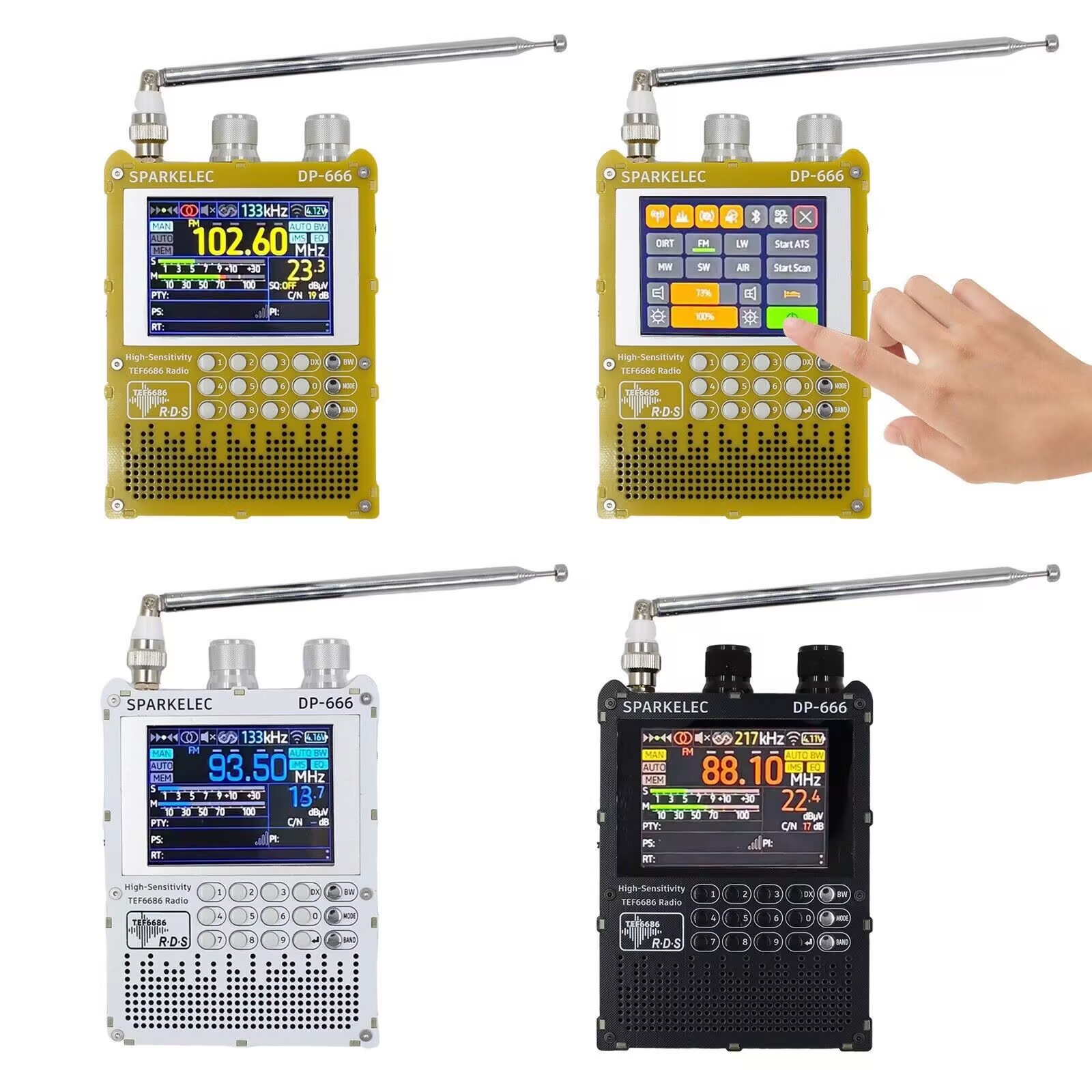 Nieuwe DP-666 TEF6686 Radio Ho - Devkitc recensie en prijs
