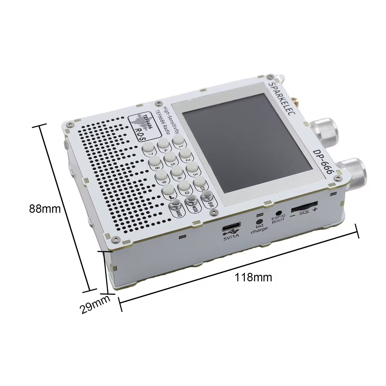 Nieuwe DP-666 TEF6686 Radio Ho - Devkitc recensie en prijs